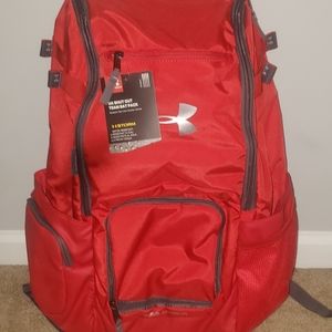 Under Armour  water resistant  storm back pack